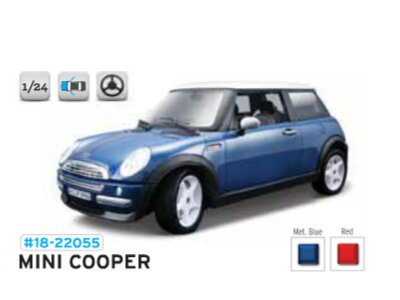 модель 1:24 A/M BIJOUX Mini Cooper /Красный/